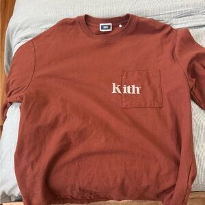Kith Brick Red Crewneck